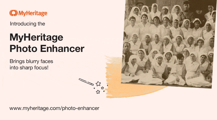 Förbättra dina familjefoton med MyHeritage Bildförbättrare